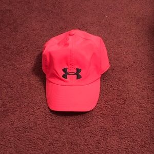 Pink Under Armour hat